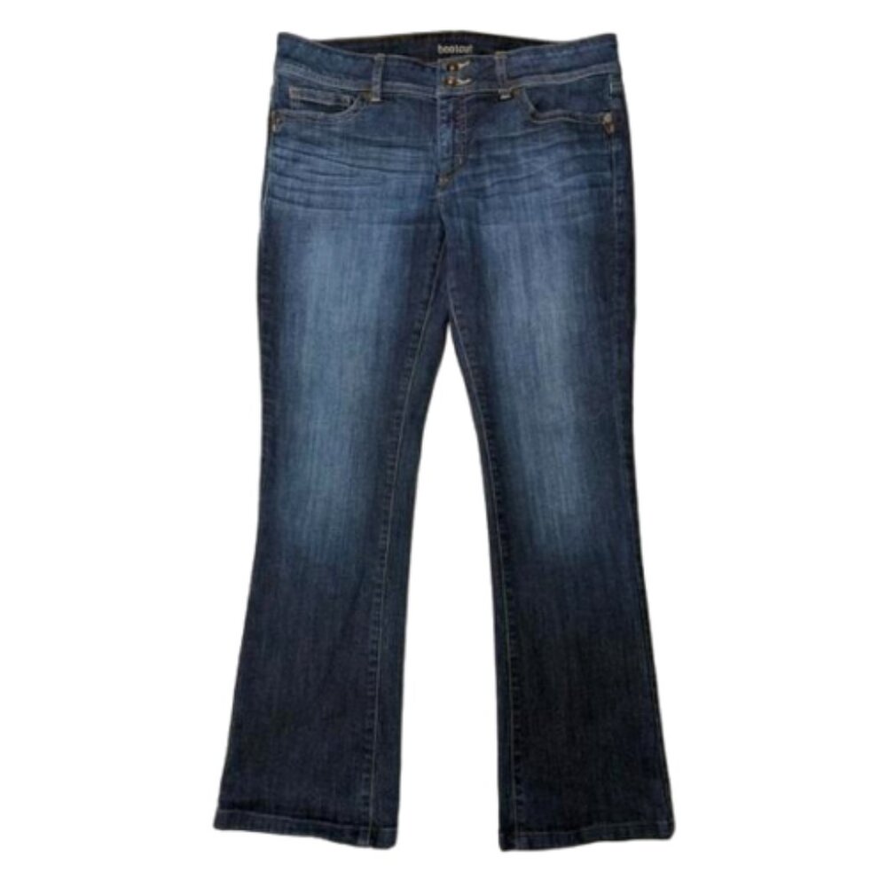 2/$30 Jcpenney Bootcut Dark Wash High Rise Jeans Sz. 32/14 #2287